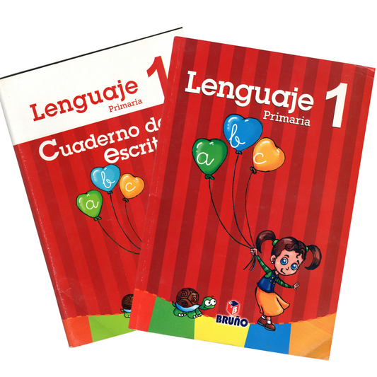 LIBRO LENGUAJE 1º PRIMARIA Y CUADERNO DE EJERCICIOS